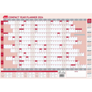 Sasco® Compact Planner - Year 2024