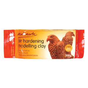 Mont Marte Air Dry Modelling Clay 500g Terracotta