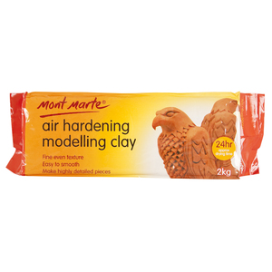 Air Dry  Modelling Clay 2kg Terracotta