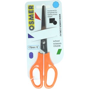 Osmer School Scissors Orange Handle