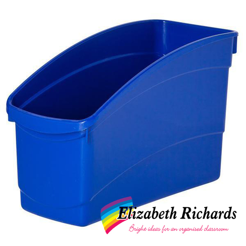 Elizabeth Richards Plastic Book Tub Blue