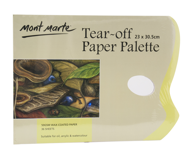 36 Sheets Disposable Paper Palette Tear-Off Paint Palette Paper
