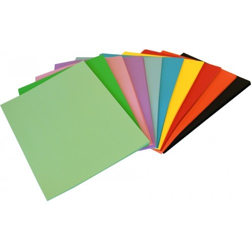 20 x A4 Sheets of Rainbow Paper 80gsm for cards / scrapbooking etc NEW