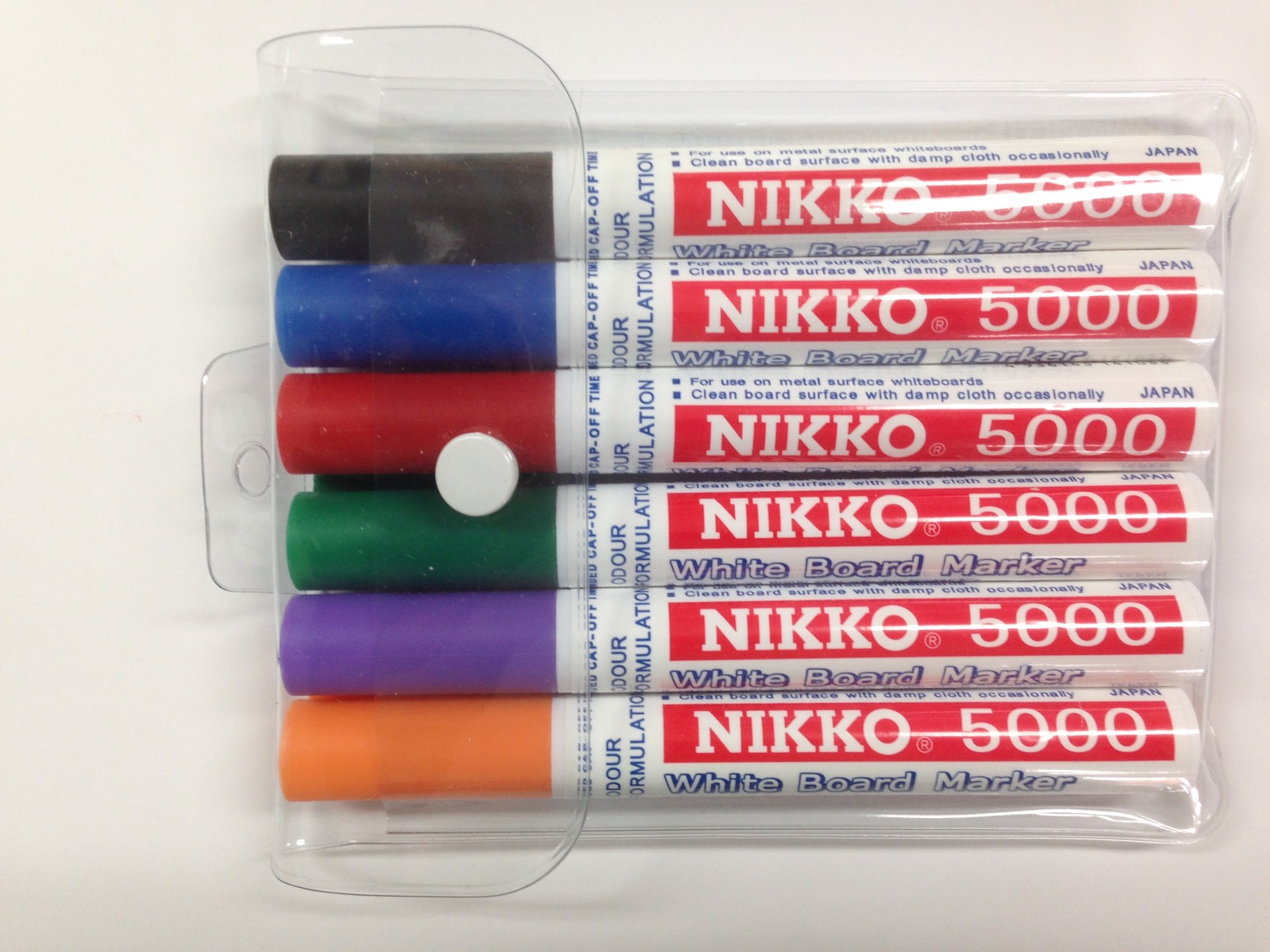 Faber-Castell Whiteboard Markers with Magnetic Eraser Caps 