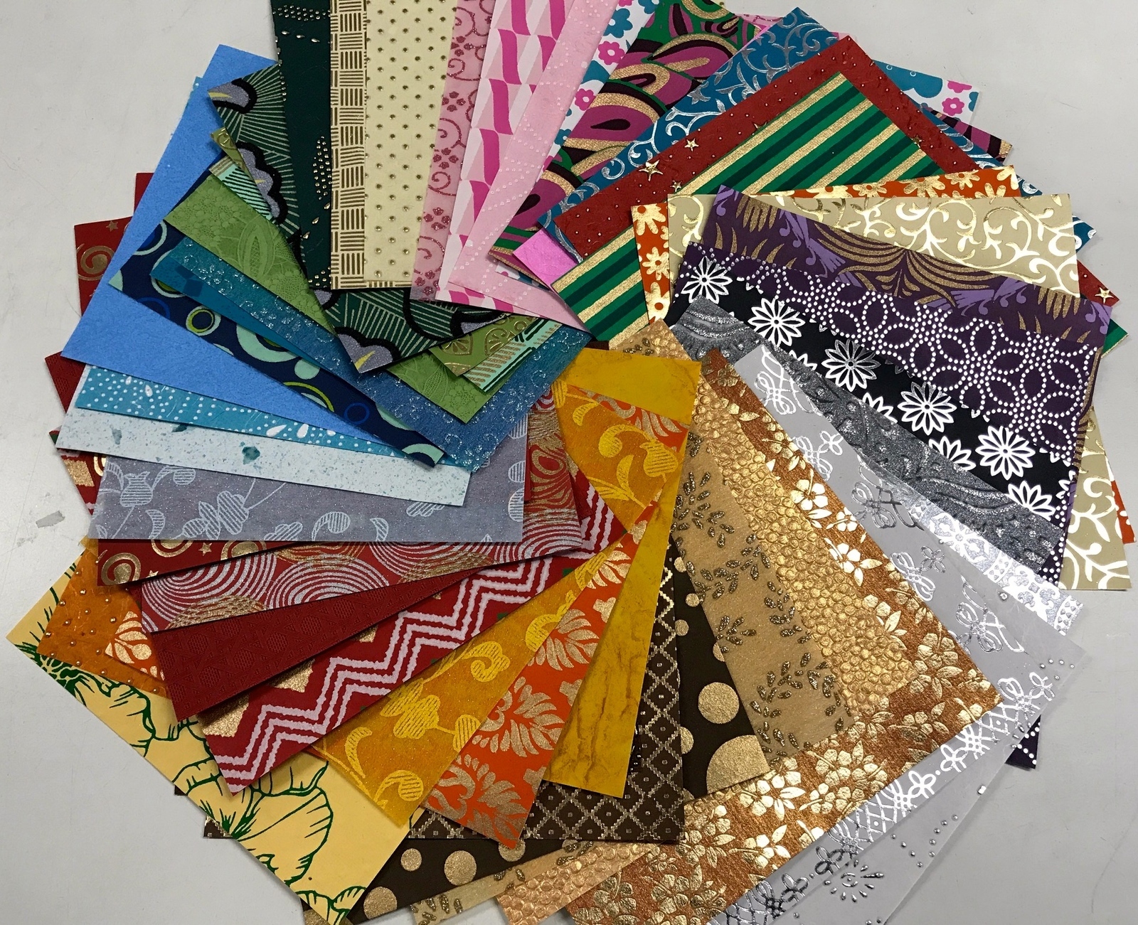 Handmade Paper 50 Sheets 15 X 15cm Handmade Paper 50 Sheets 15 X 15cm