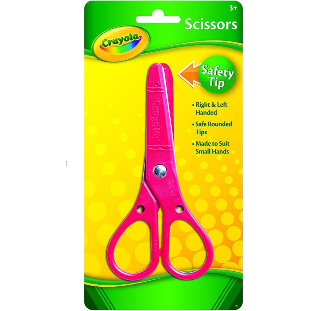 Crayola Red Stainless Steel Kids School Scissors