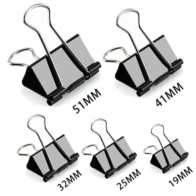 Esselte Fold Back clips provide an extra strong grip on your paperwork.