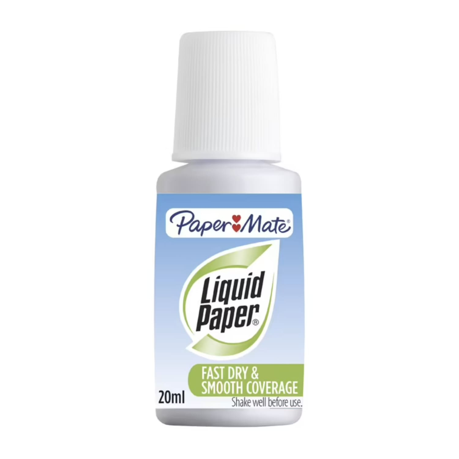 Paper Mate Liquid Paper - white correction fluid - fast drying for smooth  coverage.