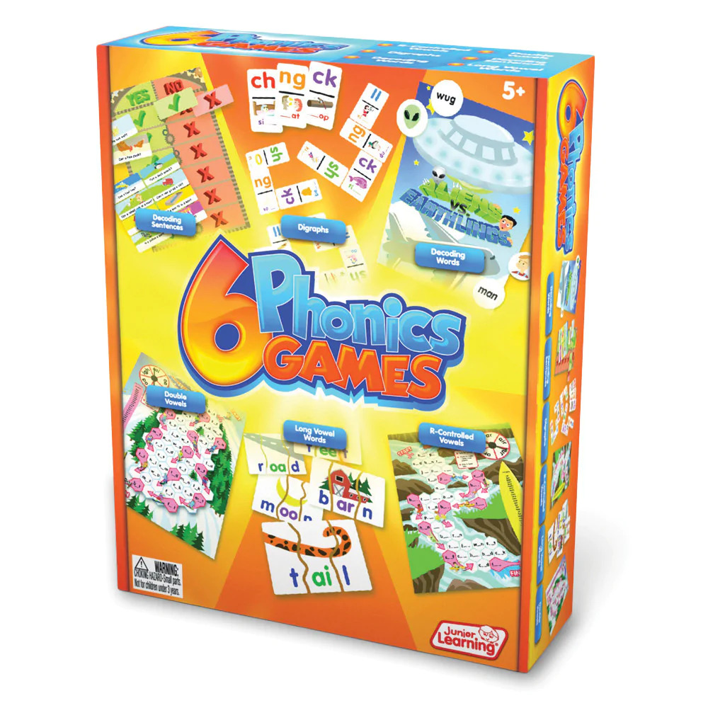 Junior Learning 6 Phonics Games Junior learning 6 phonics games
