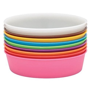 Plastic Painting and Sorting Bowls 