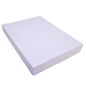Quill Exam Paper A4 8mm Ruled