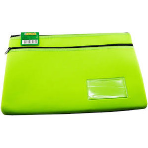 Neoprene Pencil Case Large 35.5x26cm - Lime Green
