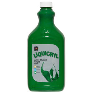 EC Liquicryl Acrylic Paint  2L Brilliant Green