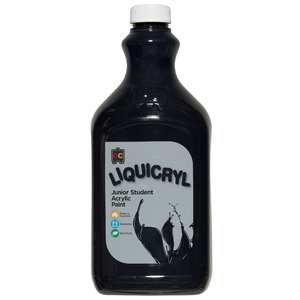 EC Liquicryl Acrylic Paint  2L Black