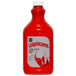 EC Liquicryl Acrylic Paint  2L Brilliant Red