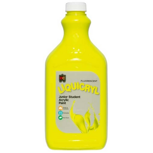 EC Liquicryl Acrylic Paint  Fluoro Yellow 2lt