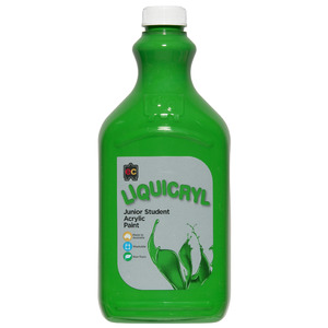 EC Liquicryl Acrylic Paint  2L Leaf Green