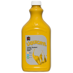 EC Liquicryl Acrylic Paint  2L Yellow Ochre