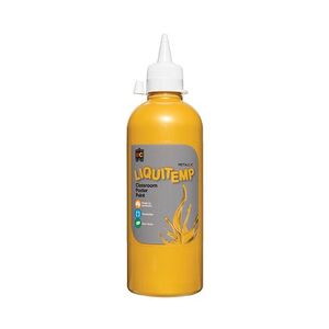 Educational Colours Liquitemp Metallic Paint - Gold 