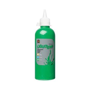 Educational Colours Liquitemp Metallic Paint 500ml - Green