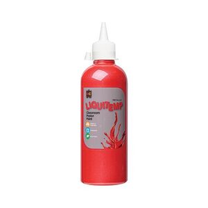 Educational Colours Liquitemp Metallic Paint 500ml - Red