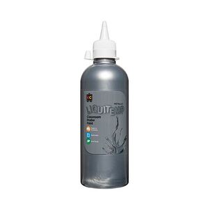Educational Colours Liquitemp Metallic Paint 500ml - Silver