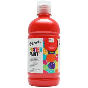 Mont Marte Kids Poster Paint - Scarlet