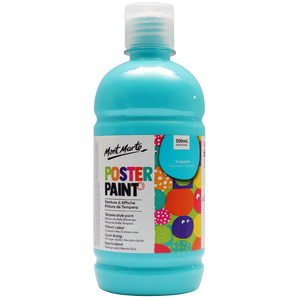 Mont Marte Kids Poster Paint - Turquoise
