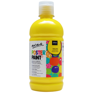 Mont Marte Kids Poster Paint - Yellow Mid