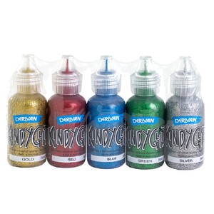 Derivan Glitter Glue - Kindyglitz Standard Colours