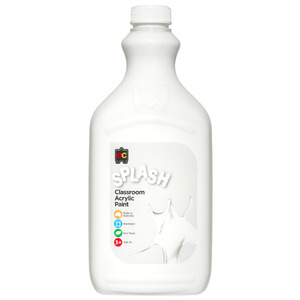 EC Splash Acrylic Paint 2L White