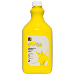 EC Splash Acrylic Paint 2L Yellow