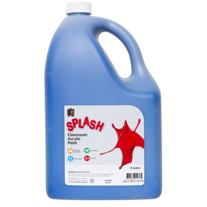 EC Splash Acrylic Paint 5L Blue
