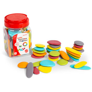 edx education Junior Rainbow Pebbles® - Earth Colours