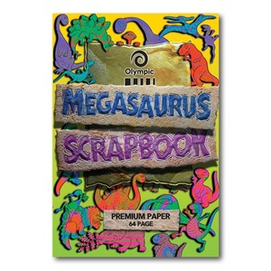 Olympic Scrapbook/Project Book  - Megasaurus