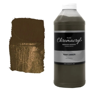 Chromacryl Acrylic Paint 1L Raw Umber