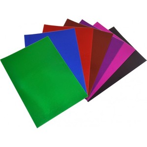 Rainbow Metallic Foil Board 270gsm 