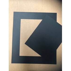 Shamrock Black & White Cardboard Frames A4