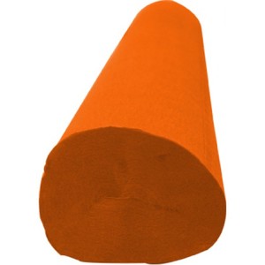 Rainbow Crepe Paper Rolls Orange
