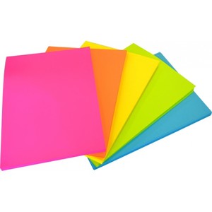 Rainbow Office Paper Fluoro Assorted 75gsm 