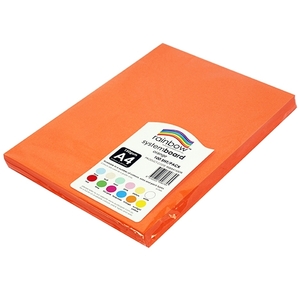Rainbow System Board A4, 150gsm - Orange