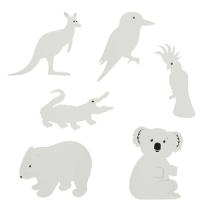 Arbee DIY Card Australian Animals Shapes