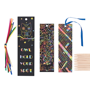 Zart Scratch Pre-Cut Bookmarks