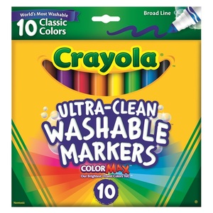 Crayola® Broadline Washable Markers Pack of 10