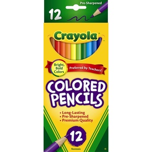 Crayola® Coloured Pencils Box of 12