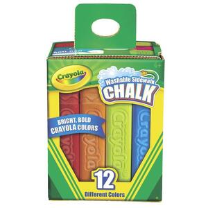 Crayola® Washable Sidewalk Chalk Box of 12