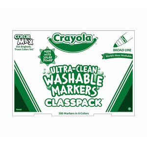 Crayola® Broadline Washable Markers Classpack of 200
