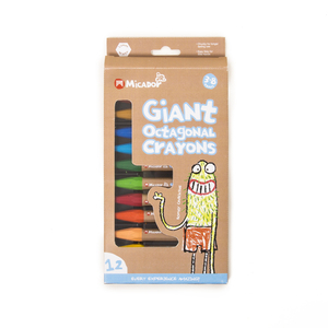 Micador jR. Giant Octagonal Crayons 