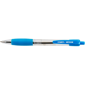 Osmer Retractable Ballpoint Pen - Blue