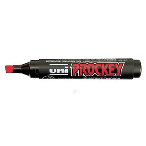 uni Prockey Markers Chisel Point Red